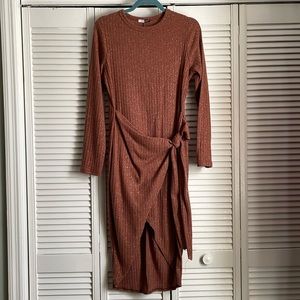 Fashion Nova Day & Night Sparkle Sweater Dress